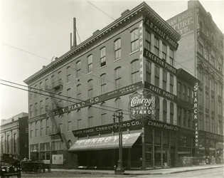 Conroy Piano Company, Southeast Corner of Eleventh and Olive Streets